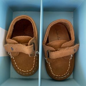 Ralph Lauren Leather Baby Shoes size 3